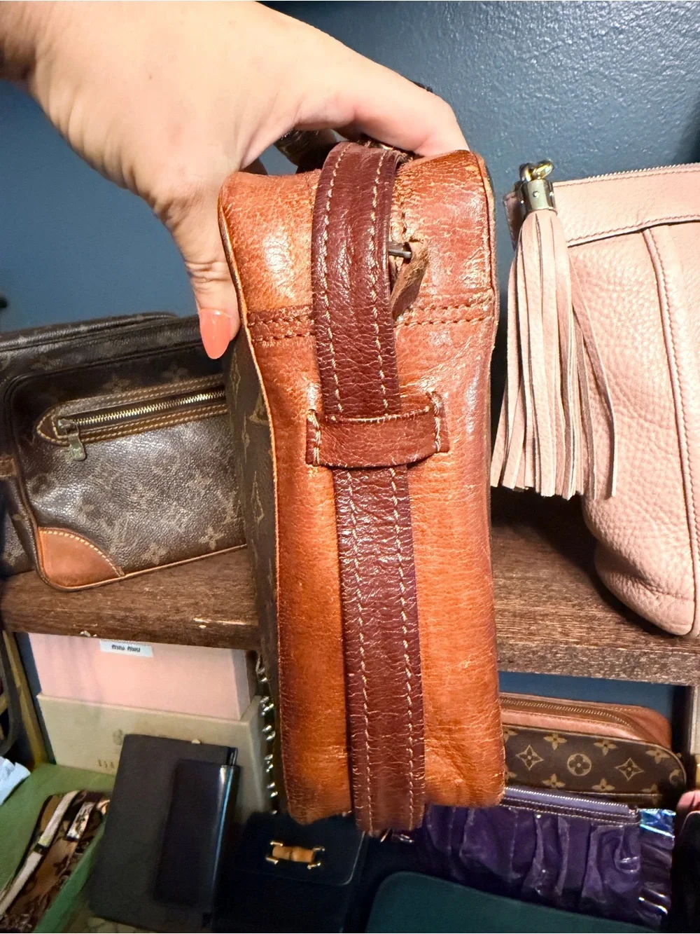 Louis Vuitton Monogram Vintage Sac Bandouliere Shoulder Bag